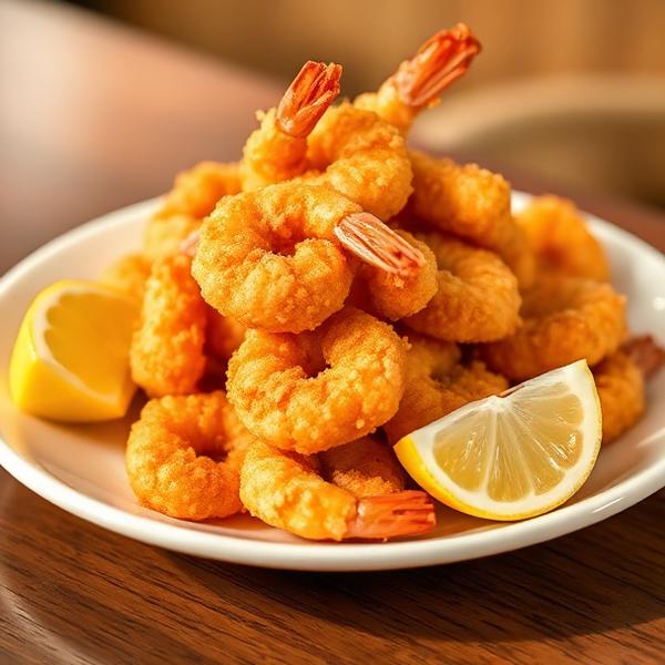 Golden Fried Shrimp